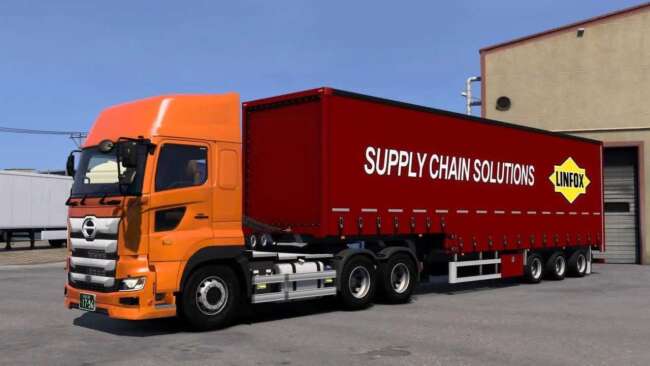 WIKA Curtainsider 40ft Trailer 1.55 – 1.58