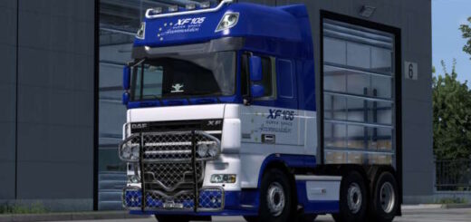 DAF XF 105 Accommodation skin v1.0
