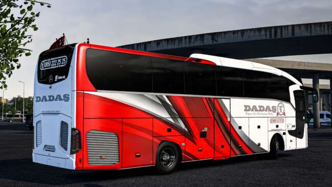 Mercedes Benz Travego 15 SHD Euro 6 – Dadaş Tourism Skin