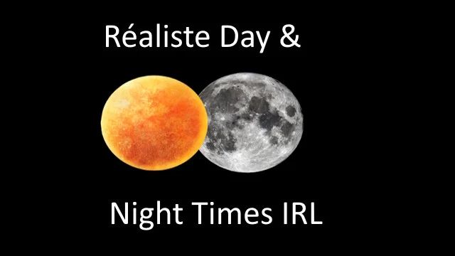 Réaliste Day & Night Times IRL v1.0