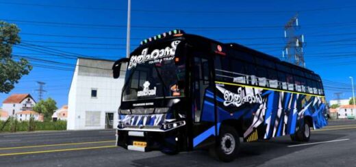 Prakash_Zedone Bus – Ashok Leyland BS6 ETS2 1.57 - 1.58 - 1.59