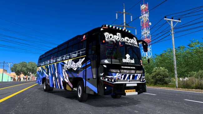 Prakash_Zedone Bus – Ashok Leyland BS6 ETS2 1.57 - 1.58 - 1.59