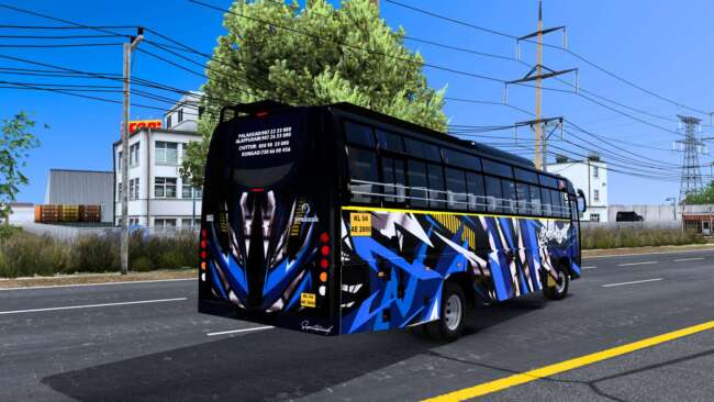 Prakash_Zedone Bus – Ashok Leyland BS6 ETS2 1.57 - 1.58 - 1.59