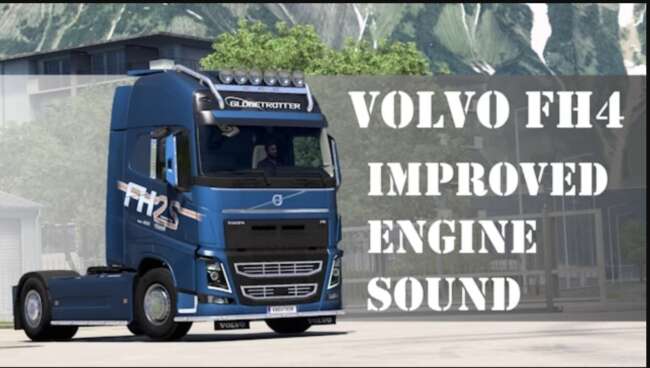 Volvo FH4 improved engine sound v2.6