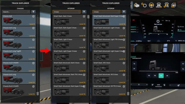 Scania Smart Dash Improved Dashboard v1.7