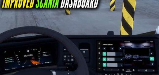 Scania Smart Dash Improved Dashboard v1.7