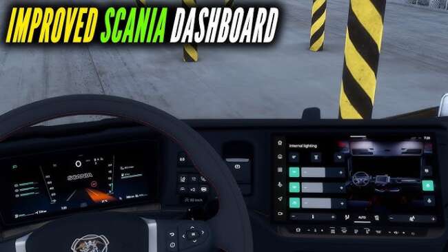 Scania Smart Dash Improved Dashboard v1.7