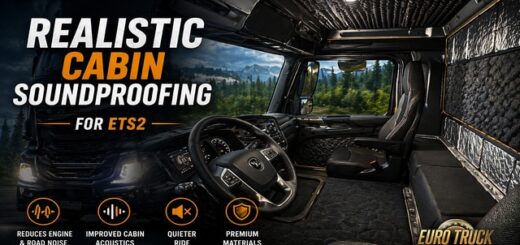 Realistic Cabin Soundproofing v1.0
