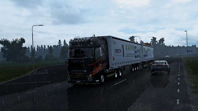 Realistic Weather System For ETS2 1.59