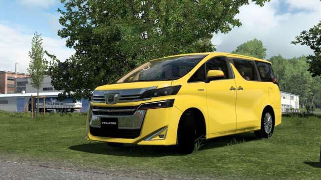 Toyota Vellfier_ETS2_1.58-1.59