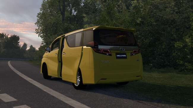 Toyota Vellfier_ETS2_1.58-1.59