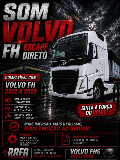 VOLVO SOUND ESCAPES DIRECTLY