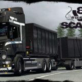 Hooklift Addon for RJL Tandem Addon & Ekeri Tandem Trailer