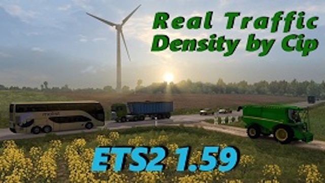 Real Traffic Density ETS2 v1.59