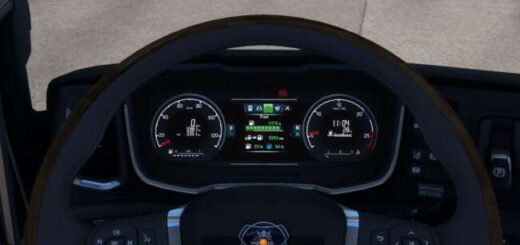 Scania NG Improved Dashboard v5.2