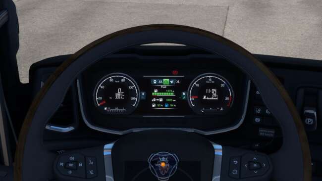 Scania NG Improved Dashboard v5.2