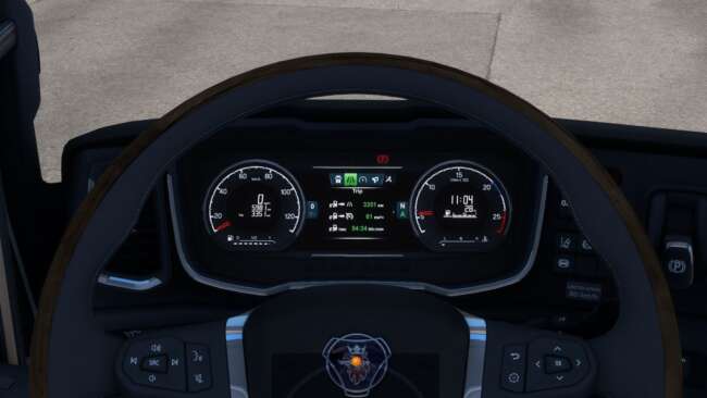 Scania NG Improved Dashboard v5.2