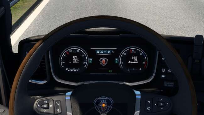 Scania NG Improved Dashboard v5.2