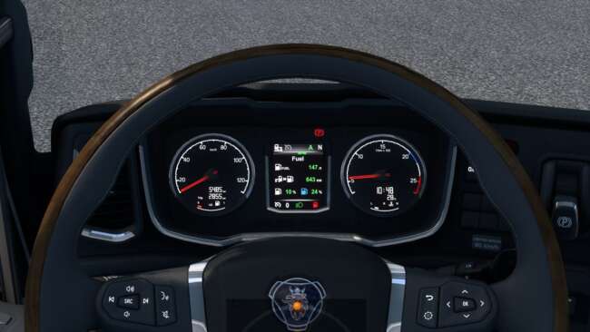 Scania NG Improved Dashboard v5.2
