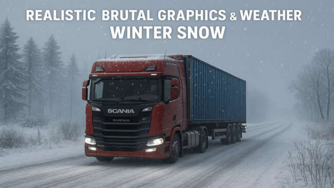 Realistic Brutal Graphics & Weather Winter Snow v3.7