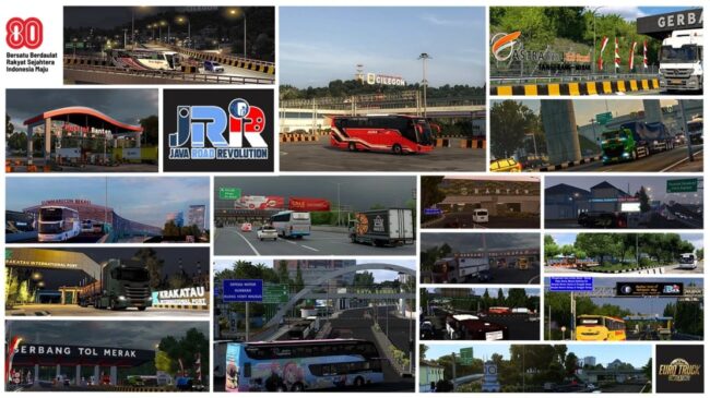 JRR (Java Road Revolution) - Indonesia Map v0.92a 1.59