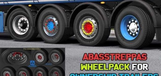 Abasstreppas Wheel pack for Ownership Trailers v1.59