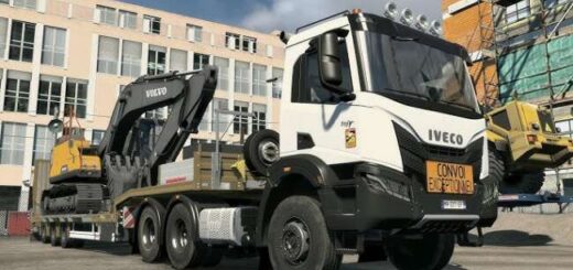 Iveco T-Way + Trailers v1.59