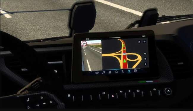 Iveco S Way Improved Dashboard v1.59