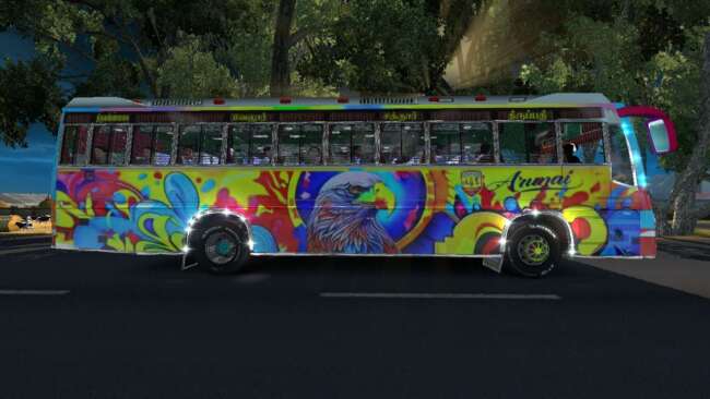 🔥 Arunai Bus V3.5 Skin 🚌 | Tiruvannamalai To Tirupati 🚍 | ETS2 V1.31 Tamil