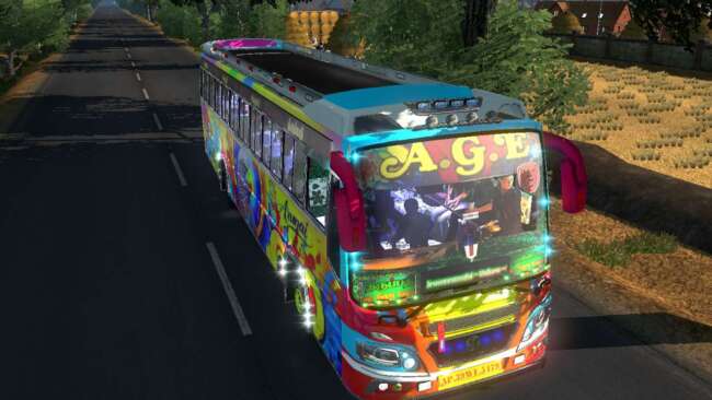 🔥 Arunai Bus V3.5 Skin 🚌 | Tiruvannamalai To Tirupati 🚍 | ETS2 V1.31 Tamil
