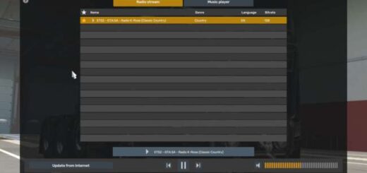 ETS 2 - GTA SA K-ROSE radio station