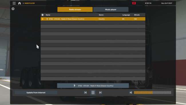 ETS 2 - GTA SA K-ROSE radio station