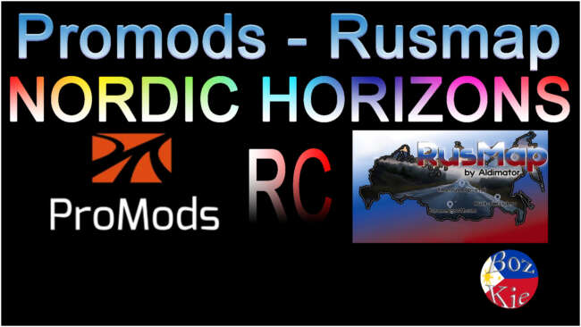 Promods 2.82 Nordic Horizons - Rusmap RC (Aldi) V1.5