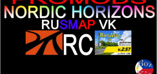 Promods 2.82 Nordic Horizons - Rusmap (VK) RC V1.5