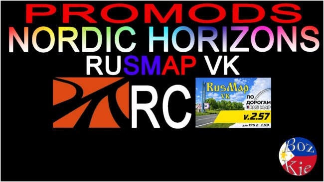 Promods 2.82 Nordic Horizons - Rusmap (VK) RC V1.5