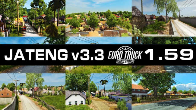 ETS2 1.59 Map Jateng 3.3