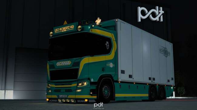 Scania R650 Leo Robertz KG + Trailer v8.0 1.59