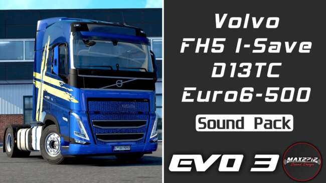 2023 Volvo FH5 I-Save 500 D13TC Sound Pack v1.3 1.59