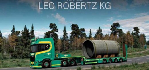 Scania S650 Leo Robertz KG + Kassbohrer Trailer v1.0
