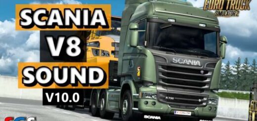 Scania V8 Stock sound v12.0 1.59