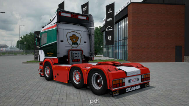 Scania 164L + Trailer "Pwt Thermo" v2.0 1.59