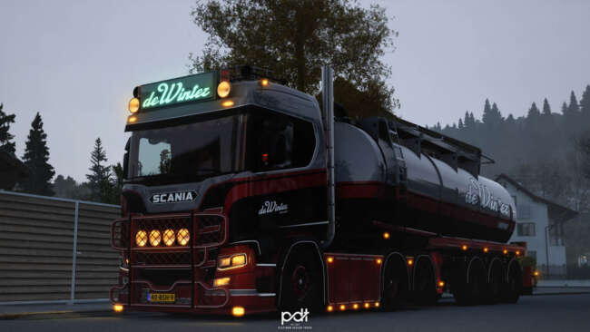 Scania R500 + Trailer "de Winter" v3.0 1.59