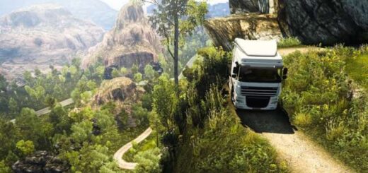 Peru Death Road Map For ETS2 1.50 to 1.60