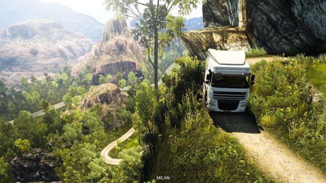 Peru Death Road Map For ETS2 1.50 to 1.60