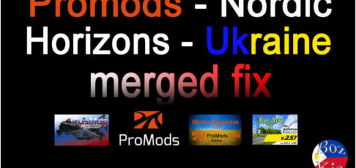 Promods 2.8x Nordic Horizons - Ukraine (Merged) Fix v1