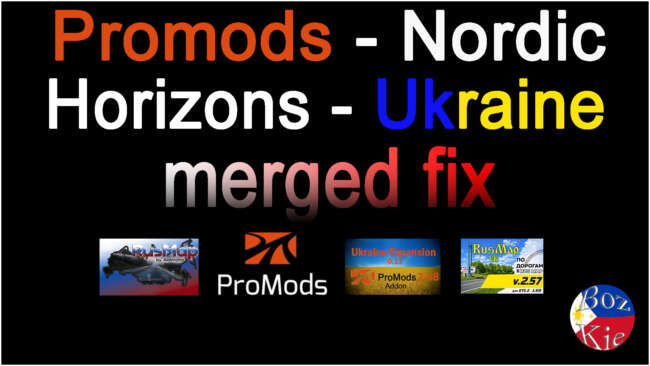 Promods 2.8x Nordic Horizons - Ukraine (Merged) Fix v1