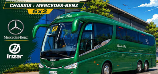 Irizar PB 6x2 Mercedes-Benz ETS2 - ATS 1.59 -1.60