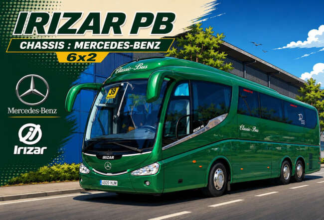 Irizar PB 6x2 Mercedes-Benz ETS2 - ATS 1.59 -1.60