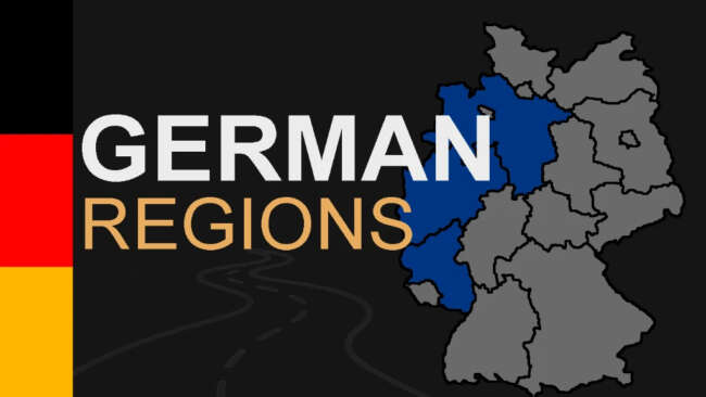 German Regions Map 1:19 (former Rhineland Map) v1.0.1 1.59