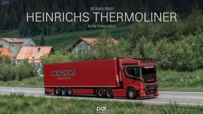 Scania S650 Heinrichs Thermoliner v8.0 1.59